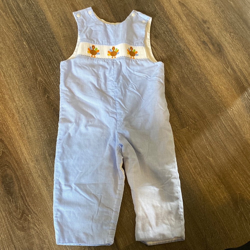 Petit Bebe 2T Thanksgiving Jon Jon